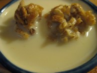 2 with a capful of soymilk